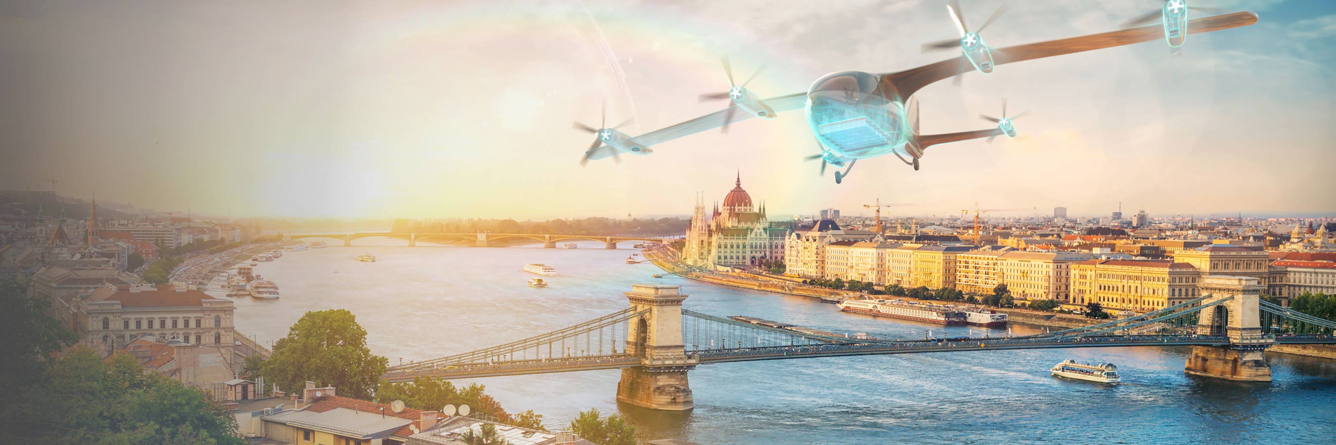 Banner image  Our Advanced Air Mobility team in Hungary