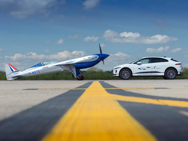 Spirit of Innovation and Land Rover I-PACE