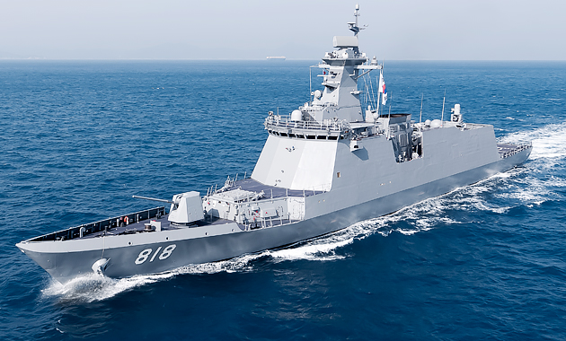 First class results for hybrid Daegu frigate
