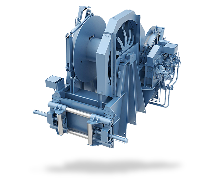 Towing winches for tugs