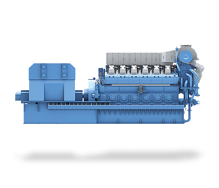 Bergen B35:40 gas generating set