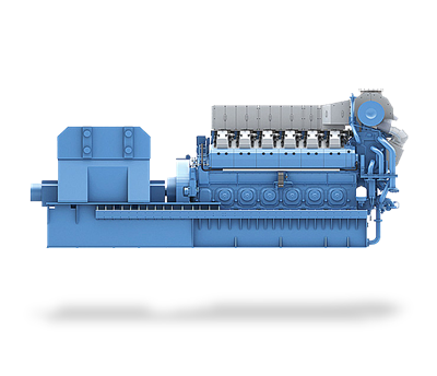 Bergen B35:40 gas generating set